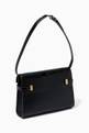 thumbnail of Manhattan Small Shoulder Bag in Shiny Crocodile-embossed Leather          #2