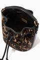 thumbnail of Small Carole Bucket Bag in Camouflage Calf Hair   #3