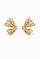 thumbnail of Angelika™ Flair Drop Earrings with Pavé Diamonds in 18kt Yellow Gold    #0