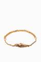 thumbnail of Caleb Chain Bracelet with Diamonds in 14kt Yellow Gold   #3