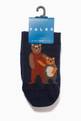 thumbnail of Bear Family Socks in Knit     #3