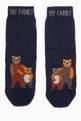 thumbnail of Bear Family Socks in Knit     #0