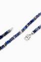 thumbnail of Large Nodo Bracelet with Sodalite in Sterling Silver    #3