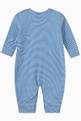 thumbnail of Striped Footless Sleepsuit in Cotton  #1