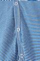 thumbnail of Striped Footless Sleepsuit in Cotton  #2