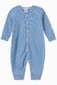 thumbnail of Striped Footless Sleepsuit in Cotton  #0