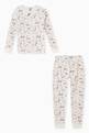 thumbnail of Paris Print Pyjama Set in Organic Cotton  #1