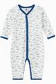 thumbnail of Sleepsuit in Transport Patterned Cotton Rib Knit  #0