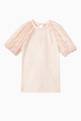 thumbnail of T-shirt with FF Karligraphy Sleeves in Cotton Jersey & Tulle  #0