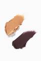 thumbnail of Deep Plum/ Shiny Gold Mad Eyes Contrast Shadow Duo, 1.6g   #3