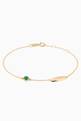 thumbnail of Ara Emerald May Birthstone Bracelet in 18kt Yellow Gold   #0