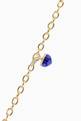 thumbnail of Dome Majesty Lapis Lazuli & Diamond Bracelet in 18kt Yellow Gold  #2