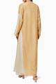 thumbnail of Sahara Embroidered Abaya Set in Linen  #2