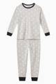 thumbnail of Pyjama in Star Print Cotton Rib Knit  #0