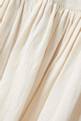 thumbnail of Brigitte Split Midi Skirt in Linen-blend    #3