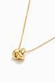 thumbnail of Knot Necklace in Yellow Gold Vermeil  #3