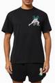 thumbnail of Embroidered Rugby Patch T-shirt in Cotton Jersey   #0