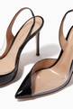 thumbnail of Slingback Pumps 105 in Plexi & Patent Leather     #4
