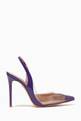 thumbnail of Slingback Pumps 105 in Plexi & Patent Leather   #0