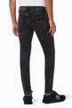 thumbnail of Metal Plate Distressed Skinny Jeans in Stretch Cotton   #2