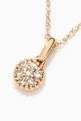 thumbnail of Magic Circle Diamond Necklace in 10kt Yellow Gold  #3