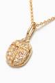 thumbnail of Pavé Diamond Scarab Necklace in 10kt Yellow Gold    #3