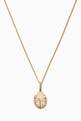 thumbnail of Pavé Diamond Scarab Necklace in 10kt Yellow Gold    #0