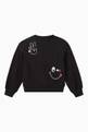 thumbnail of Sparkle Embroidery Sweatshirt in Cotton #2
