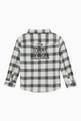 thumbnail of Checkered Hooded Shirt in Organic Cotton   #2