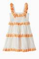 thumbnail of Tropicana Scallop Tiered Dress in Cotton          #1