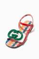 thumbnail of Interlocking G Sandals in Patent Leather #3