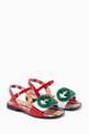thumbnail of Interlocking G Sandals in Patent Leather #0