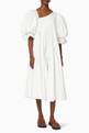 thumbnail of Casabianca Braided Midi Dress in Cotton  #0