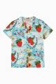 thumbnail of Strawberry Smoothie Print Shirt in Viscose  #0
