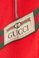 thumbnail of فستان قطن برقعة شعار Gucci #2