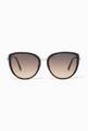 thumbnail of D-Shape Sunglasses in Acetate   #0