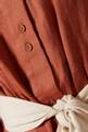 thumbnail of Feel Good Midi Dress in Linen   #3