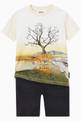 thumbnail of Road Graphic T-Shirt in Organic Cotton  #1