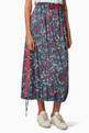 thumbnail of EA Floral Midi Skirt in Cotton  #0