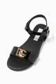 thumbnail of DG Logo Sandals in Patent Leather  #3