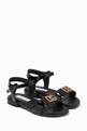 thumbnail of DG Logo Sandals in Patent Leather  #0