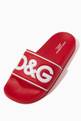 thumbnail of D&G Slide Sandals in Leather    #3