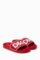 thumbnail of D&G Slide Sandals in Leather    #0