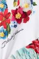 thumbnail of Renaissance Garden Print Dress in Poplin & Jersey  #3