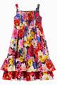 thumbnail of Garden Print Long Dress in Cotton Poplin #1