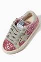 thumbnail of May Sneakers with Suede Star in Glitter   #3