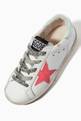 thumbnail of Superstar Sneakers with Suede Star & Patent Heel Tab in Leather         #3