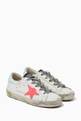 thumbnail of Superstar Sneakers with Suede Star & Patent Heel Tab in Leather         #0