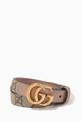 thumbnail of GG Marmont Thin Belt in Leather  #0