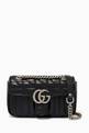 thumbnail of GG Marmont Mini Shoulder Bag in Matelassé Leather       #0